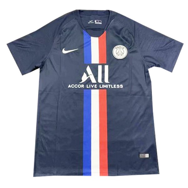 Camiseta de Entrenamiento Paris Saint Germain 2019 2020 Azul Blanco